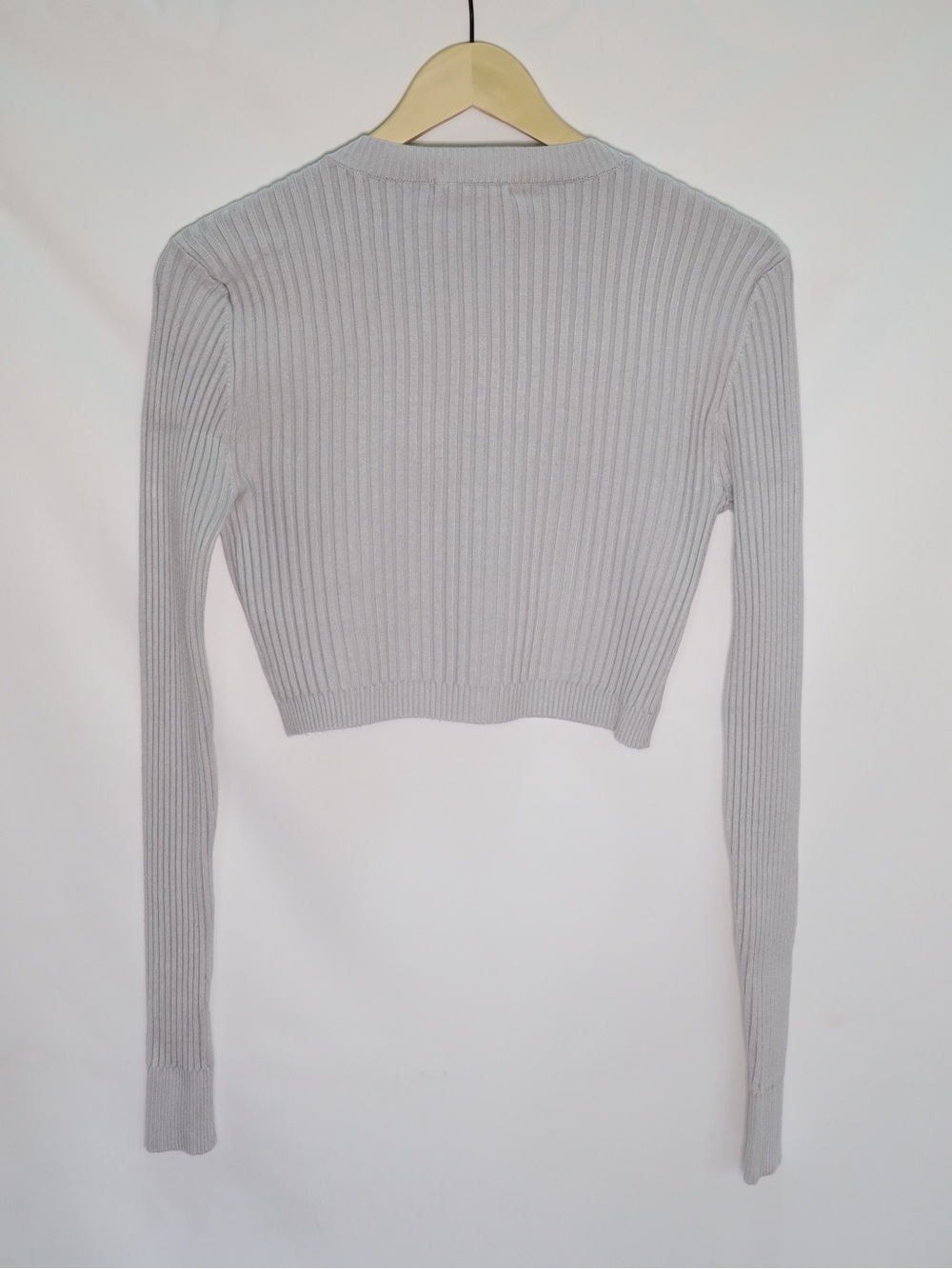 437 Gaia Cardigan | Grey Size Medium - Picture 3 of 9
